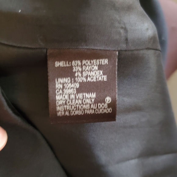 EUC TAHARI BLACK SHIFT DRESS SIZE 12 - Picture 5 of 5